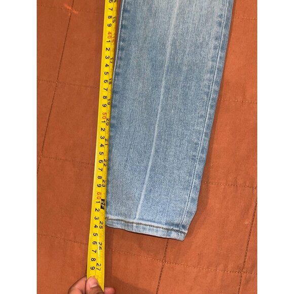 Veronica Beard Debbie High Rise Skinny Jean Size 25 Ocean Blue - Picture 7 of 9